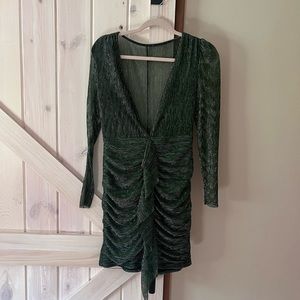 Hello Molly Deep Plunge Dress